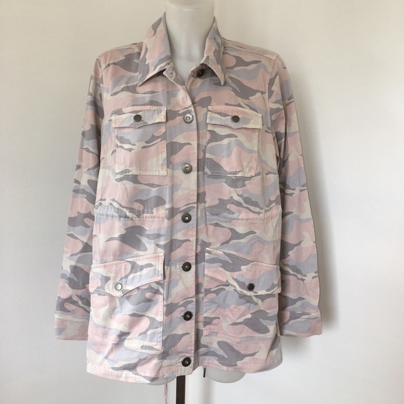 Torrid Camouflage Denim Jacket Size 0. - Picture 1 of 5